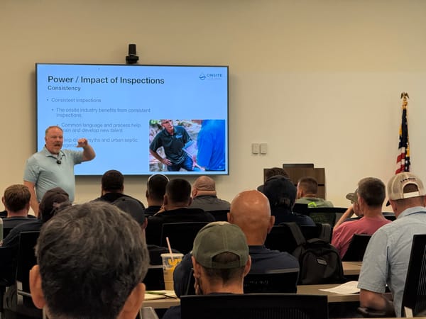 Teaching a class on Point of Sale Inspections in Dulles, VA