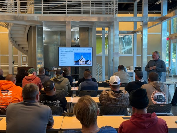 Jonathan Godfrey teaches an Introduction to Septic System Installation Course in Columbia, SC